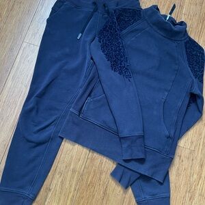 Lululemon Athletica Navy Tracksuit Set